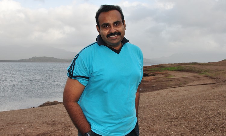 Md. Jawed Ahmed at Paavna Dam in Maharashtra